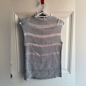 Gray Sleeveless Women's Top